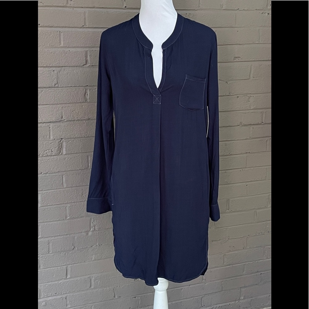 Splendid NWT Navy Cover up / lounge wear S